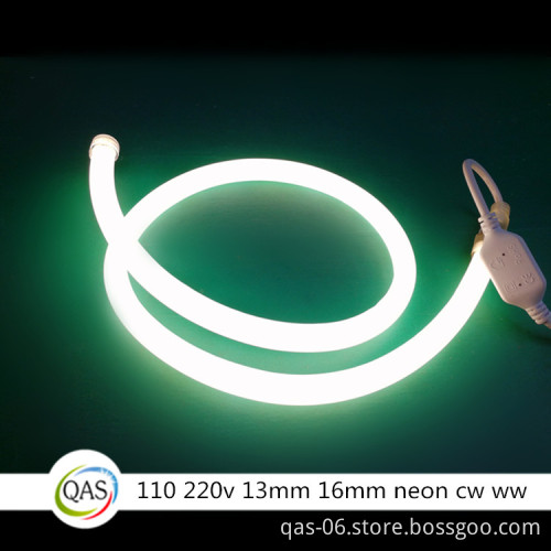 230V 16mm Diameter LED Neon Flex Round Shape Rope Light
